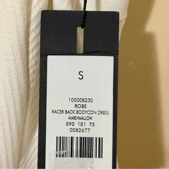 Dynamite| NEW White Sleeveless Racerback Shift Mini Dress Sz S NWT - Picture 6 of 7